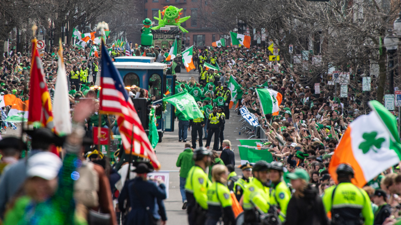 ABD’de kutlanan St. Patrick’s Günü, bu yıl son altmış yılın