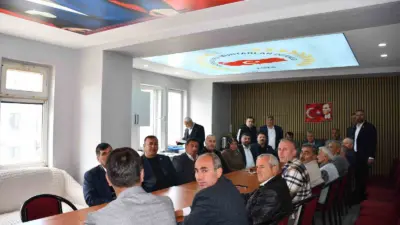 Vezirköprü Köy ve Mahalle Muhtarları Derneği’nde mevcut başkan Halil Kılıç