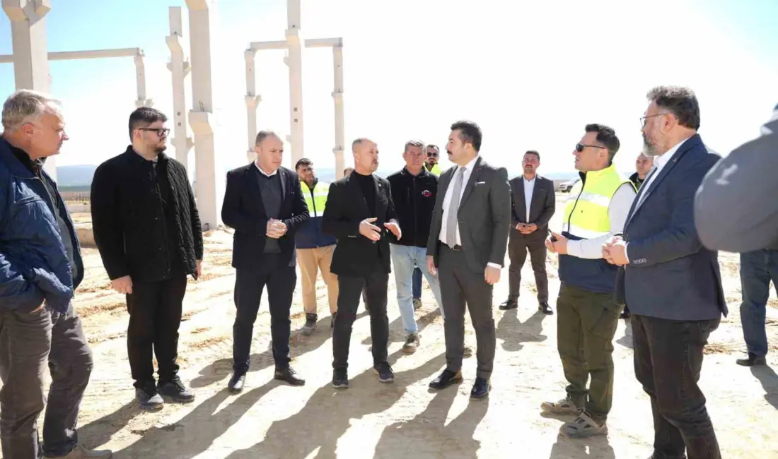 Yenişehir Belediye Başkanı Ercan Özel, Subaşı Mahallesi’nde yapımı hızla devam