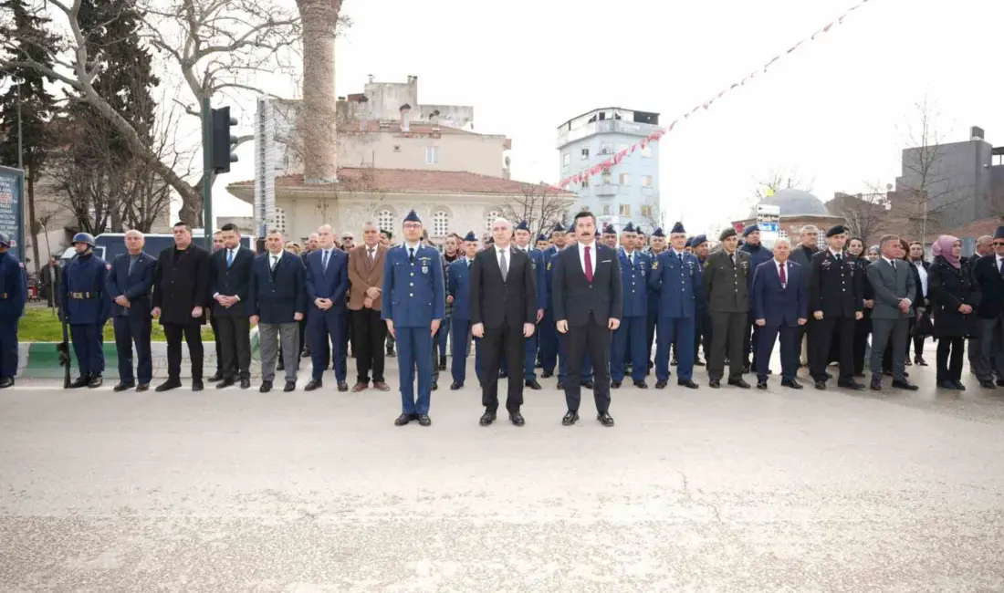 Bursa’nın Yenişehir ilçesinde, 18 Mart Çanakkale Zaferi ve Şehitleri Anma
