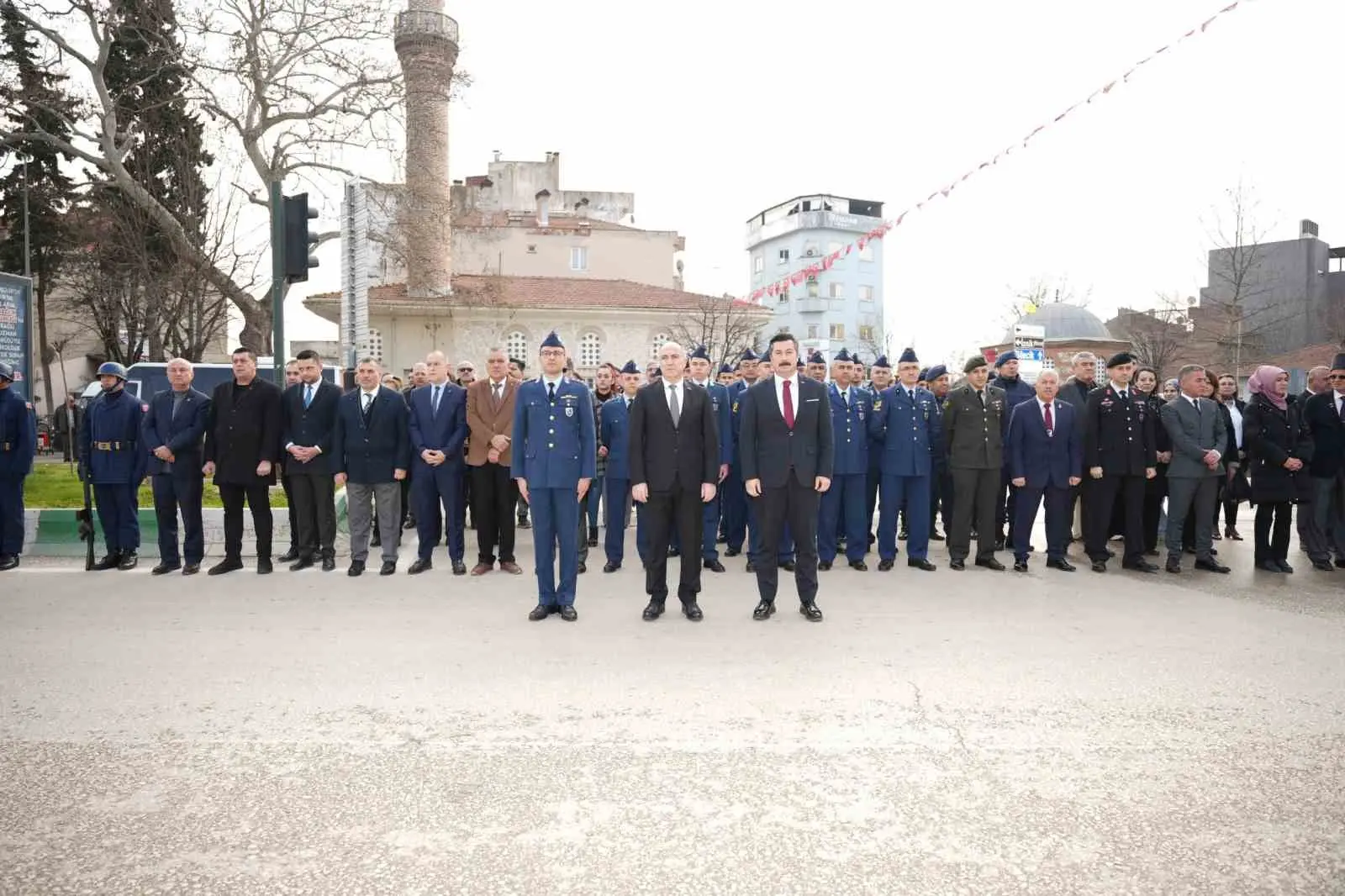 Bursa’nın Yenişehir ilçesinde, 18 Mart Çanakkale Zaferi ve Şehitleri Anma