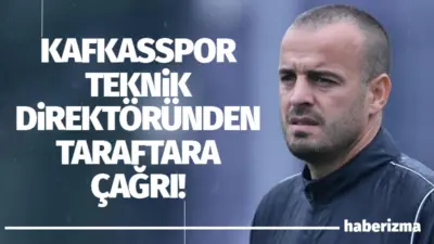 Kafkasspor Teknik Direktörü Hasan Uğur Kardal, Galata deplasmanında alınan kritik