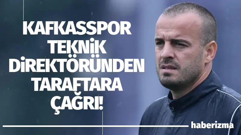 Kafkasspor Teknik Direktörü Hasan Uğur Kardal, Galata deplasmanında alınan kritik