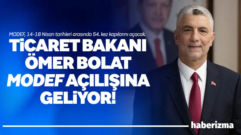 İnegöl mobilya sektörünün küresel vitrini olan MODEF, 14-18 Nisan tarihleri