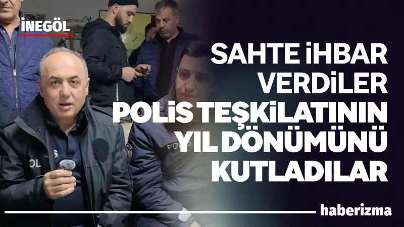 Bursa’nın İnegöl ilçesinde 10 Nisan Türk Polis Teşkilatı’nın 181. kuruluş