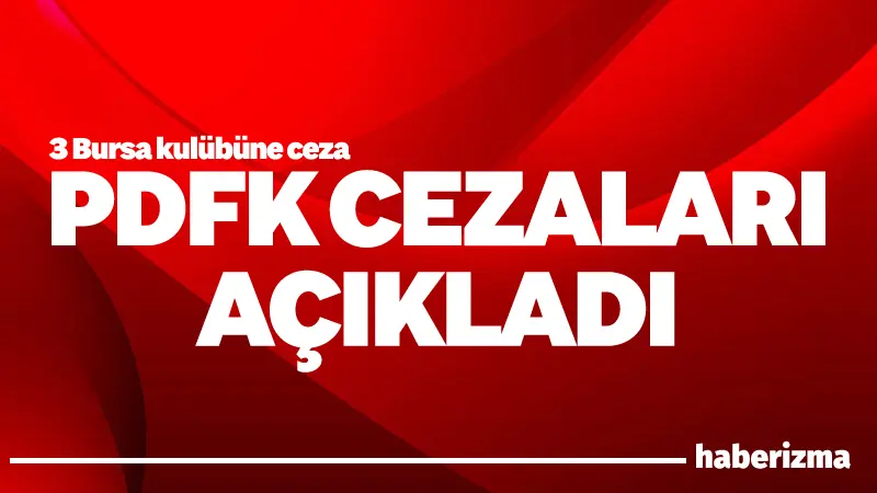 Profesyonel Futbol Disiplin Kurulu’nun 9 Nisan 2026 tarihli toplantısında alınan