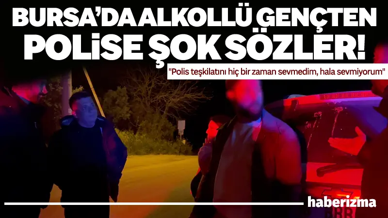 Bursa’da kaza ihbarına giden ekipler, 3.50 promil alkollü sürücüyle karşılaştı.