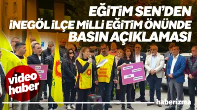 Eğitim Sen İnegöl Temsilcisi Eylem Başar Altıntaş, Siverek’te yaşanan saldırının