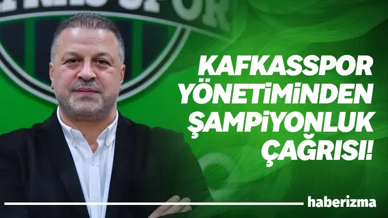 Kafkasspor Yönetim Kurulu Üyesi Rasim Erdem, Bursa Yıldırımspor ile oynanacak