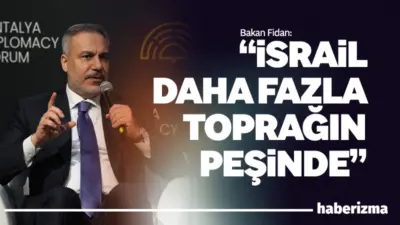 Antalya Diplomasi Forumu’nda konuşan Dışişleri Bakanı Hakan Fidan, Ukrayna-Rusya savaşından