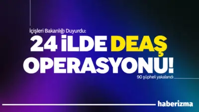 İçişleri Bakanlığı, 24 ilde DEAŞ Terör Örgütüne yönelik Jandarma tarafından