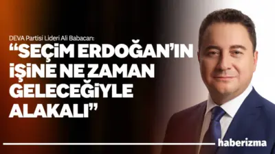 DEVA Partisi Genel Başkanı Ali Babacan, Yeni Çağ Gazetesi’ne verdiği