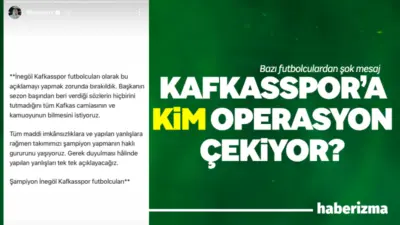 3. Lig’de şampiyonluğunu ilan eden Kafkasspor’da, bazı futbolcular sosyal medya