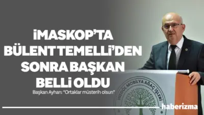 İMASKOP’ta alınan yönetim kurulu kararıyla Kurucu Başkan Özcan Ayhan yeniden