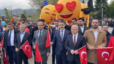 Bursa’da 23 Nisan Ulusal Egemenlik ve Çocuk Bayramı kutlamaları kapsamında