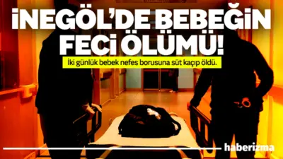 Bursa’nın İnegöl ilçesinde annesinin emzirip uyuttuğu 2 günlük bebek, nefes