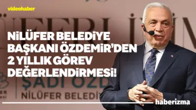 Nilüfer Belediye Başkanı Şadi Özdemir, düzenlenen lansman programında iki yıllık