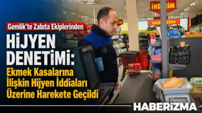 Gemlik Belediyesi zabıta ekipleri, Cihatlı Mahallesi’nde bir market önünde bırakılan