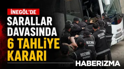 Bursa 4. Ağır Ceza Mahkemesi’nde görülen Sarallar davasında tutuklu yargılanan