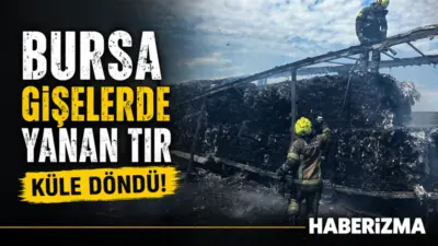 Bursa İzmir Yolu Batı gişeleri mevkiinde presli karton yüklü bir