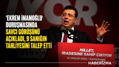 ‘Ekrem İmamoğlu Çıkar Amaçlı Suç Örgütü’ duruşmasının 30. oturumunda, görüşünü