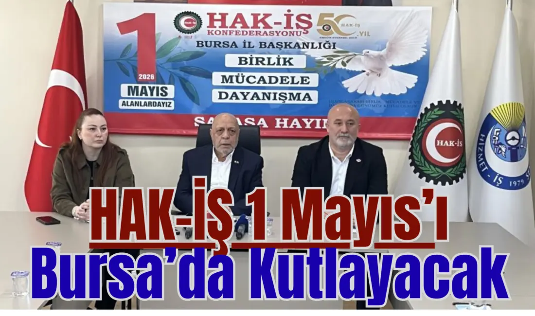 Hak İşçi Sendikaları Konfederasyonu (HAK-İŞ) Genel Başkanı Mahmut Arslan, 1