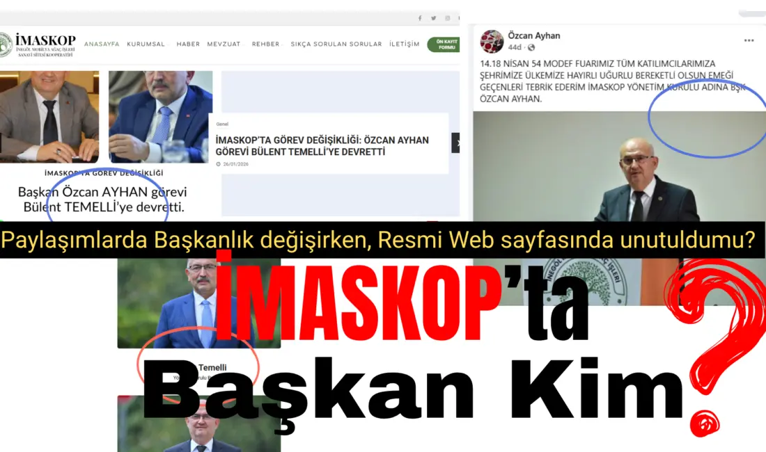 İnegöl Mobilya Ağaç İşleri Küçük Sanayi Sitesi Yapı Kooperatifi’nde (İMASKOP) 