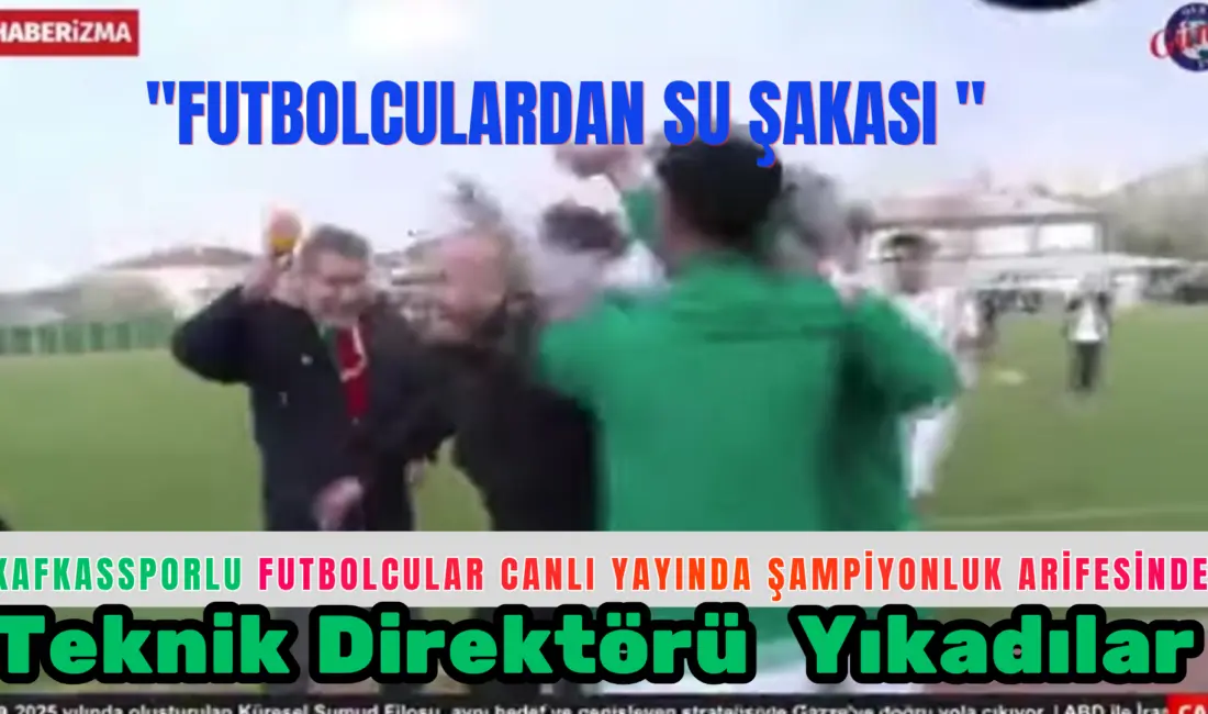 Kafkasspor Kestel Çilekspor deplasmanında maçı 2-1 alırken maç sonrası kamikazeli