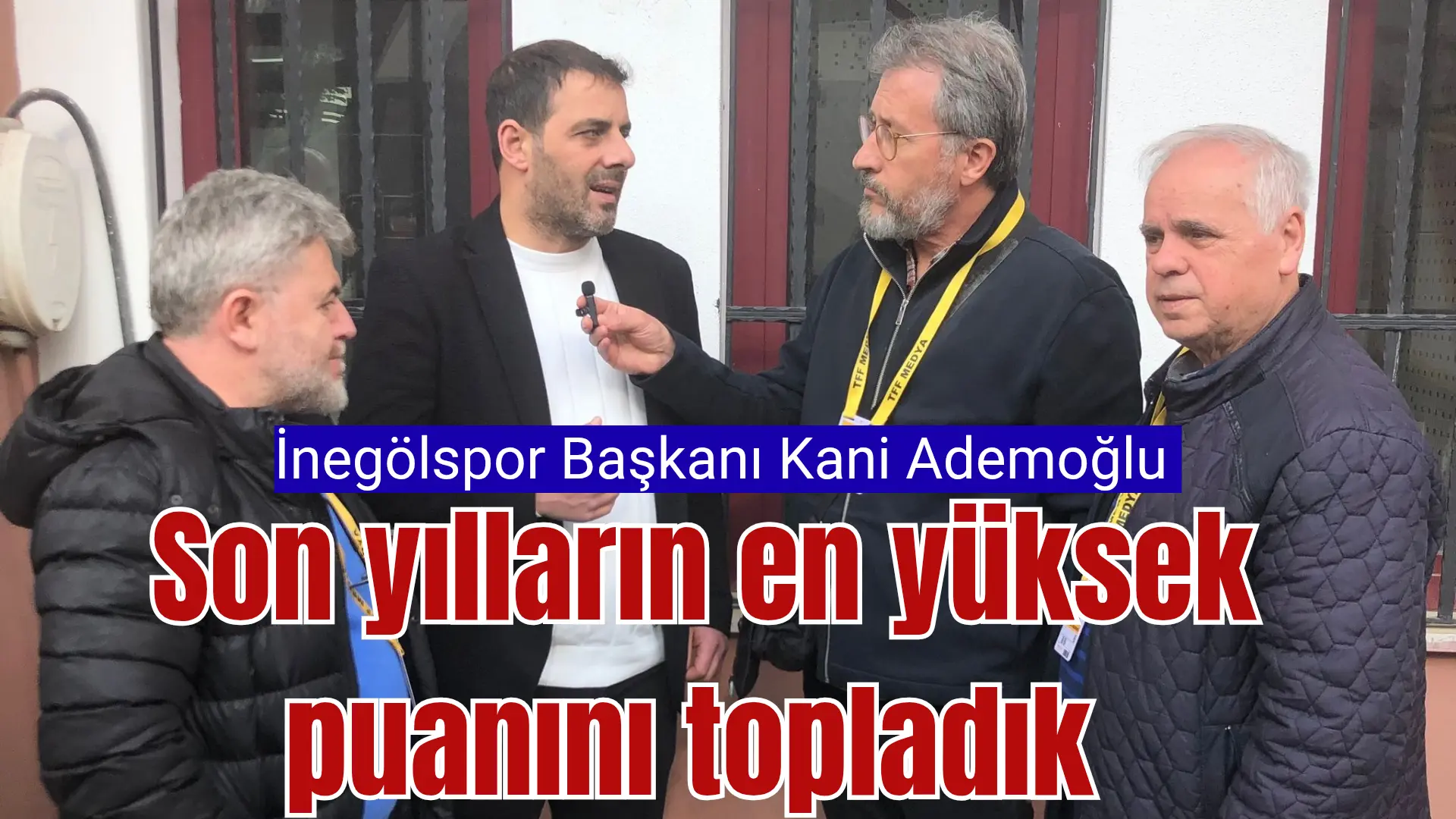 BAŞKAN ADEMOĞLU “İNEGÖLSPOR İÇİN HERKES ELİNİ TAŞIN ALTINA KOYMALI” Sultan