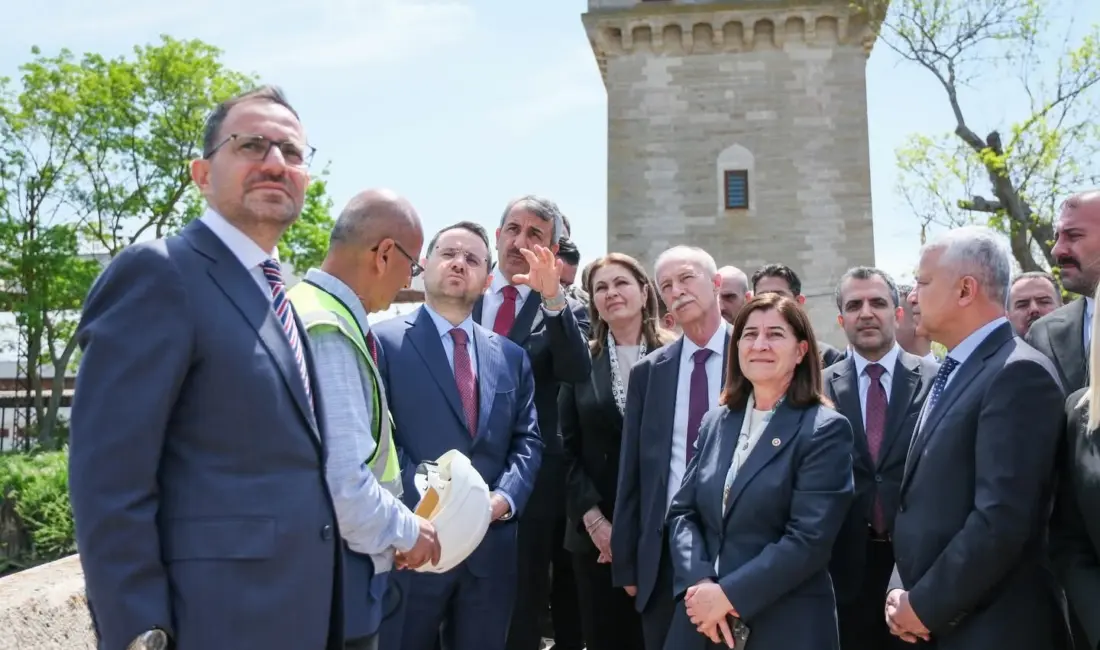 Adalet Bakanı Akın Gürlek, Edirne’nin Sarayiçi bölgesindeki Adalet Kasrı’nı ziyaret