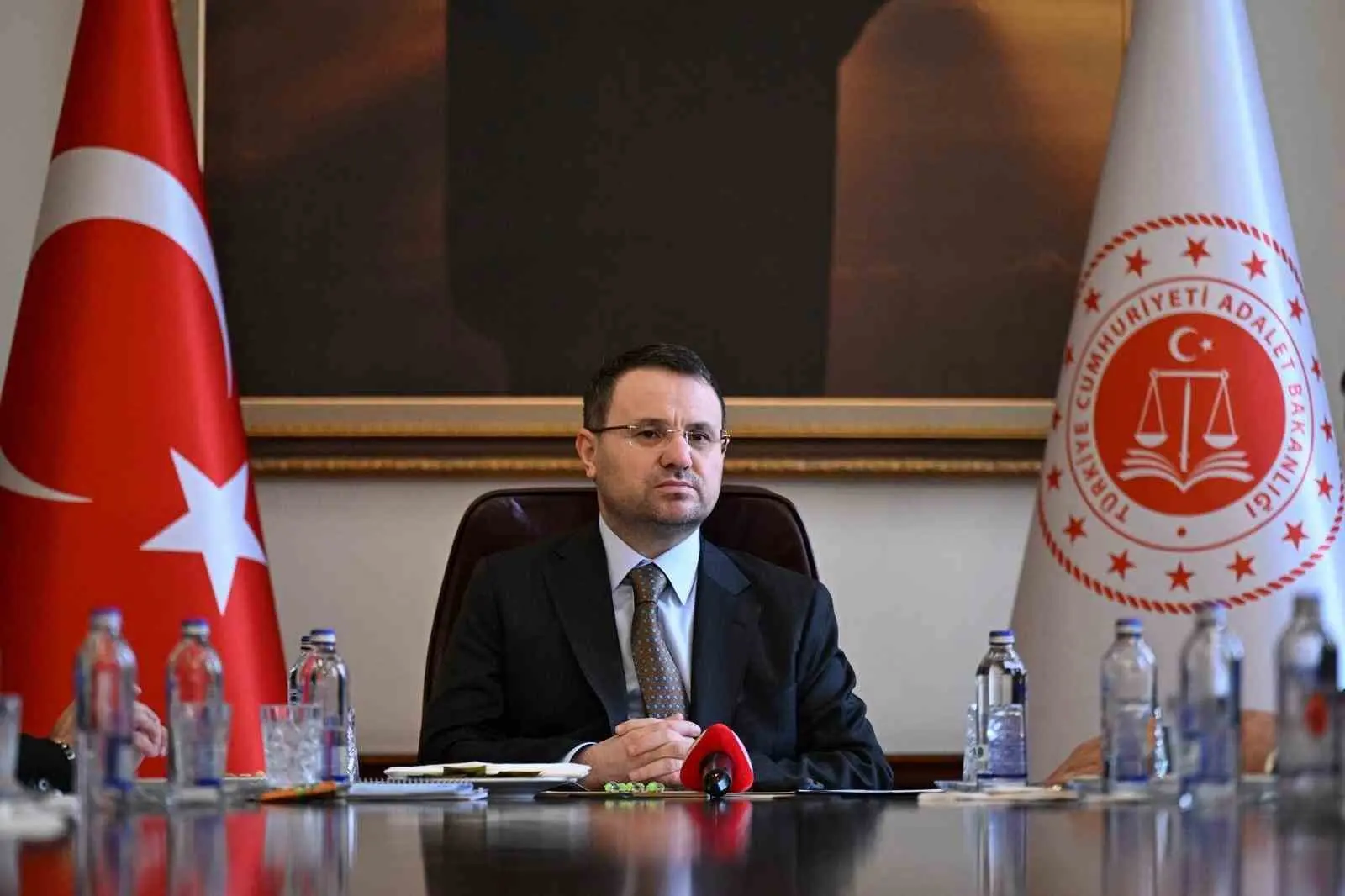 Adalet Bakanı Akın Gürlek, Nevşehirli iş adamlarıyla bir araya geldi.