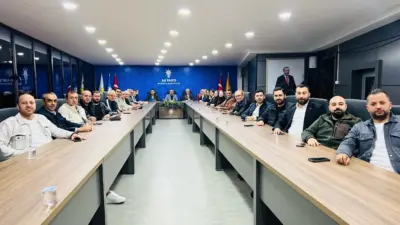 AK Parti Bilecik İl Başkanlığı’nda haftalık yönetim kurulu toplantısı yapıldı.