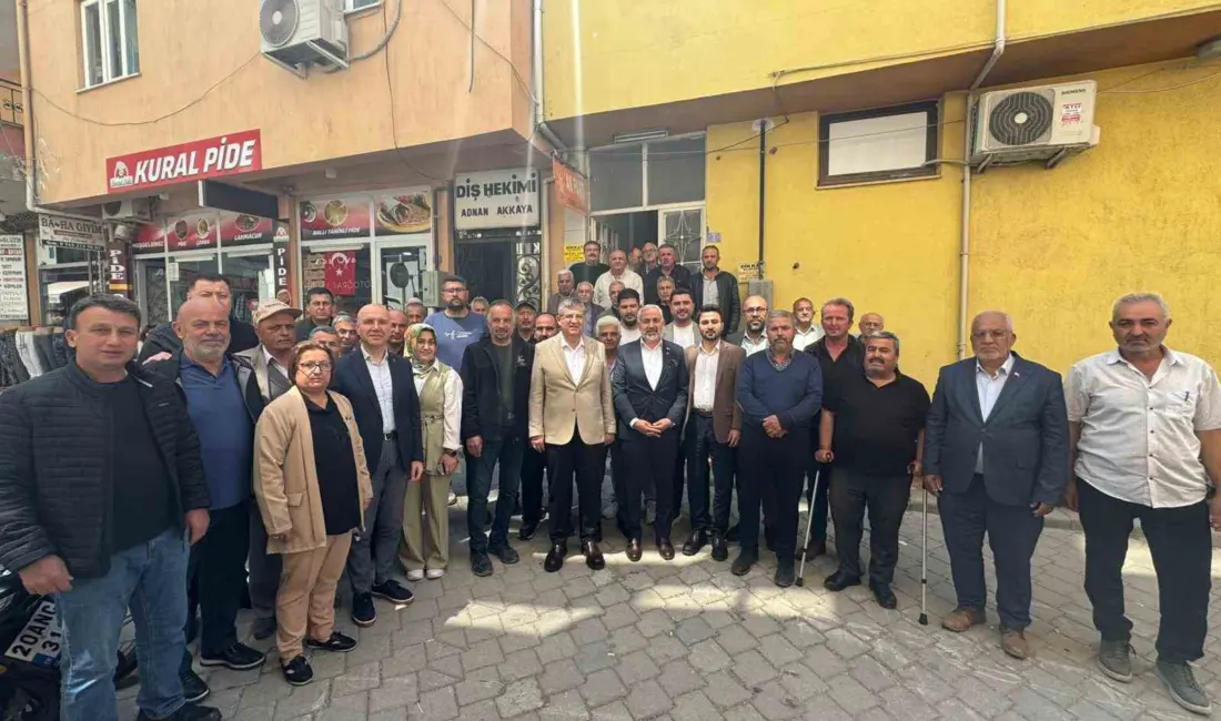 Ak Parti Denizli İl Başkanı Muhammet Subaşıoğlu, ilçe ziyaretleri kapsamında