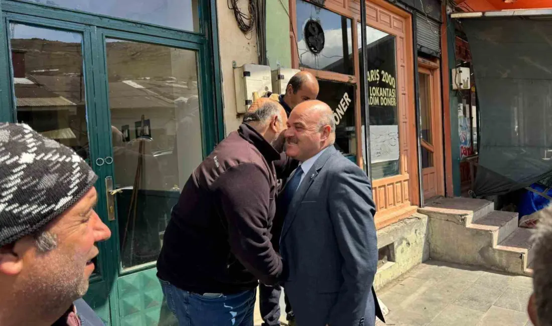 AK Parti Kars İl Başkanı Muammer Sancar, il koordinatörleriyle birlikte