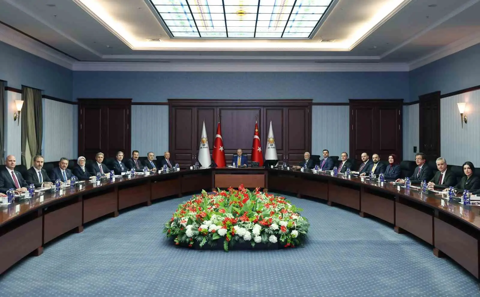 AK Parti Merkez Yürütme Kurulu (MYK) toplantısı, Cumhurbaşkanı ve AK