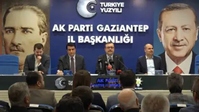 AK Parti Gaziantep İl Başkanı Fatih Muhaddis Fedaioğlu, kentte dün