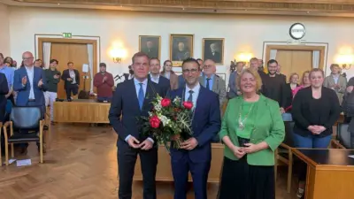 Almanya’nın Kiel kentinde Büyükşehir Belediye Başkanlığına seçilen Dr. Samet Yılmaz,