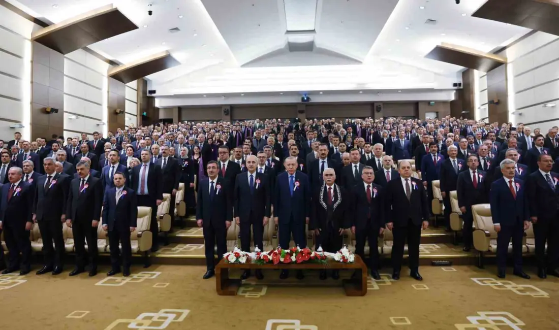 Anayasa Mahkemesi’nin 64. Kuruluş yıl dönümü dolayısıyla düzenlenen törende konuşan