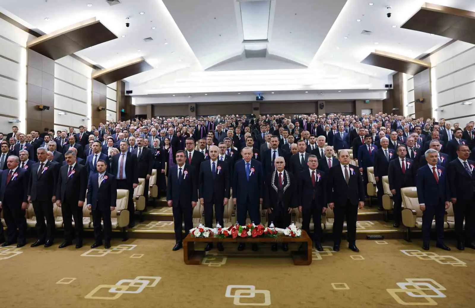 Anayasa Mahkemesi’nin 64. Kuruluş yıl dönümü dolayısıyla düzenlenen törende konuşan
