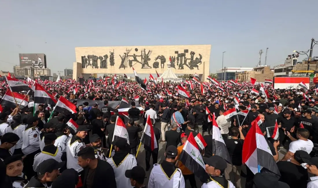 Irak’ta başkent Bağdat dahil olmak üzere 12 kentte bir araya