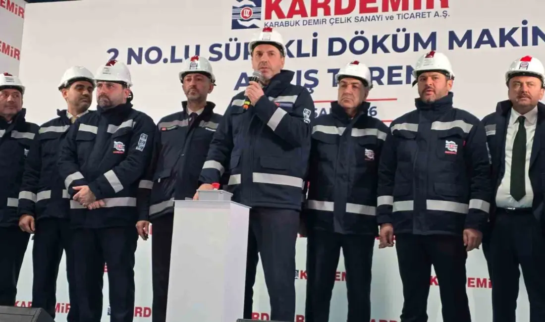 Enerji ve Tabii Kaynaklar Bakanı Alparslan Bayraktar, Kardemir’in 89. kuruluş