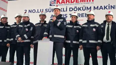 Enerji ve Tabii Kaynaklar Bakanı Alparslan Bayraktar, Kardemir’in 89. kuruluş