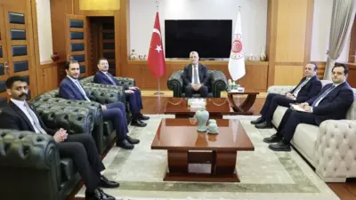 Ticaret Bakanı Ömer Bolat, Suudi Arabistan Krallığı’nın Ankara Büyükelçisi Fahad