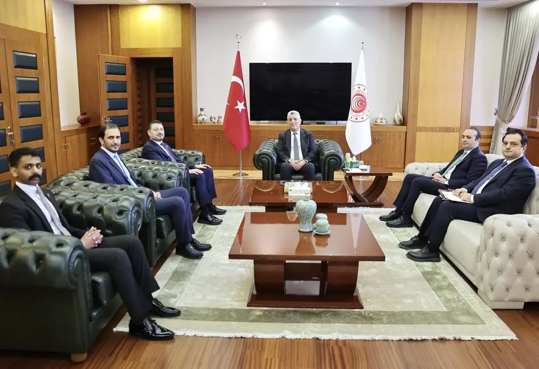 Ticaret Bakanı Ömer Bolat, Suudi Arabistan Krallığı’nın Ankara Büyükelçisi Fahad