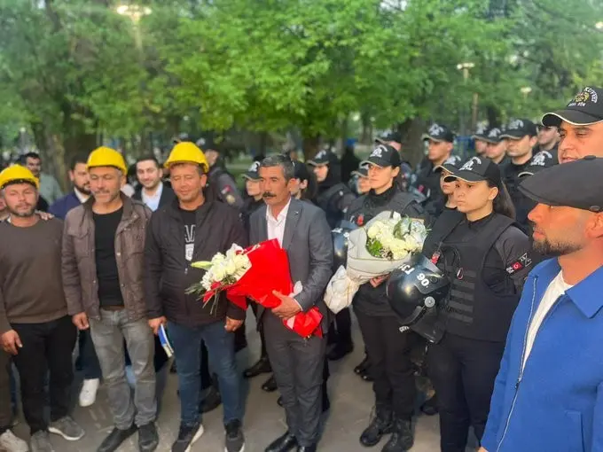 İçişleri Bakanı Mustafa Çiftçi, “Ankara’da günlerdir devam eden madenci eyleminin