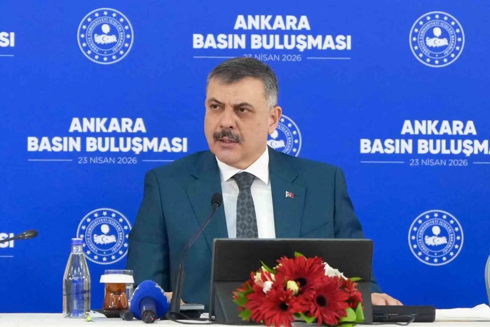 İçişleri Bakanı Mustafa Çiftçi, Kahramanmaraş ve Şanlıurfa’daki saldırıların ardından okul