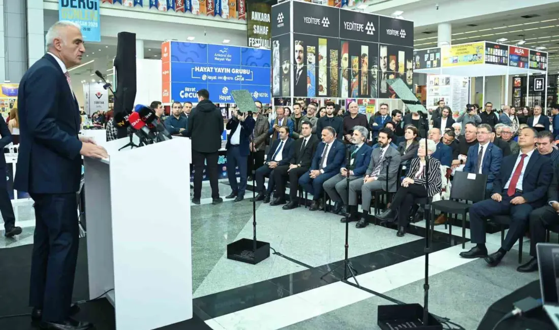 Kültür ve Turizm Bakanı Mehmet Nuri Ersoy, ülkede bin 300’ün