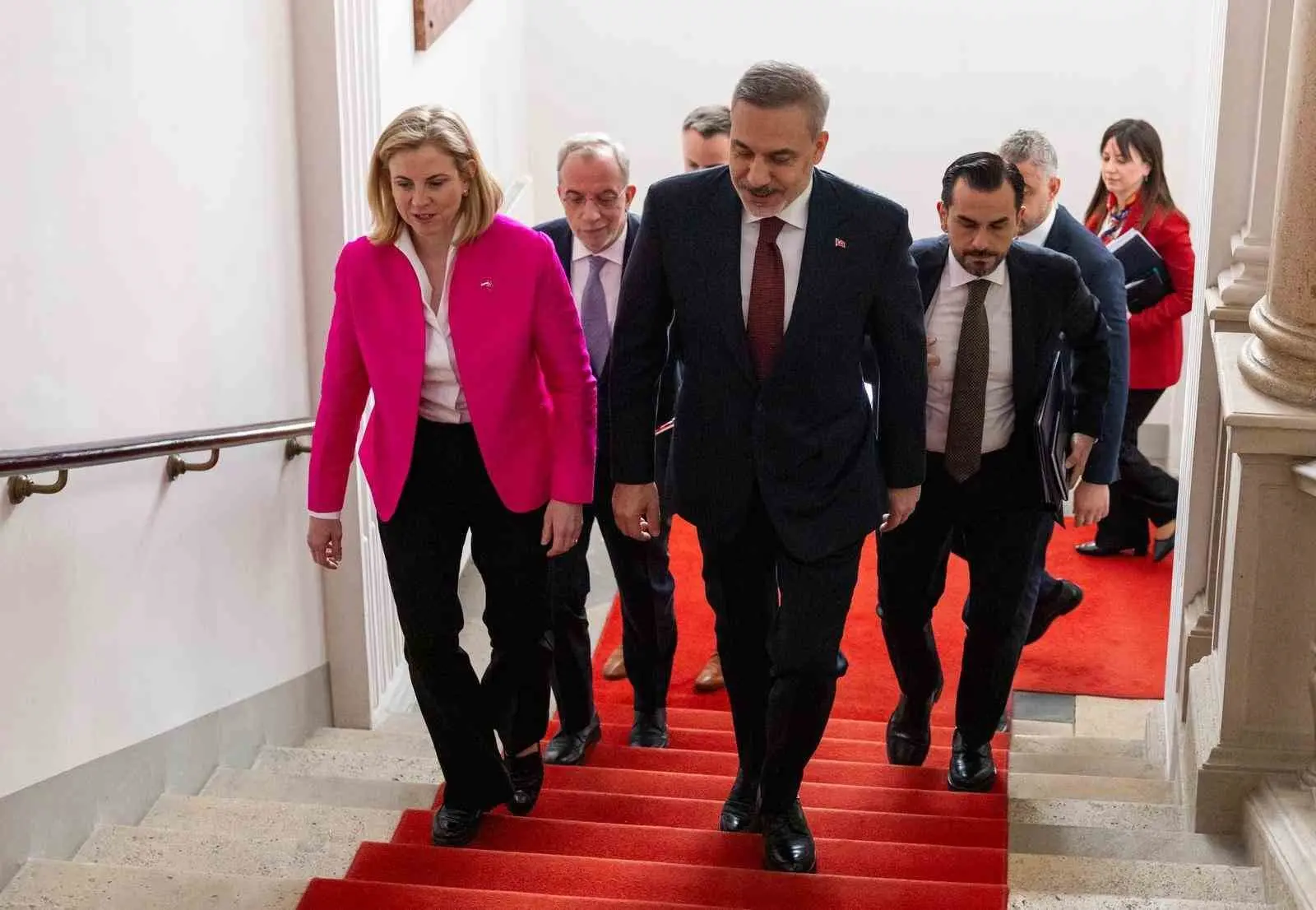Dışişleri Bakanı Hakan Fidan, Viyana ziyareti kapsamında Avusturya Federal Avrupa
