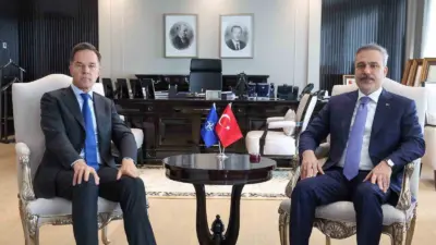 Dışişleri Bakanı Hakan Fidan, NATO Genel Sekreteri Mark Rutte ile