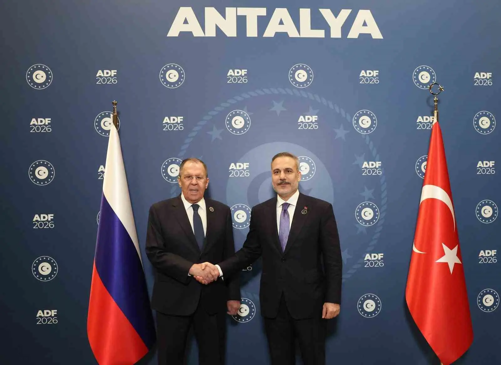 Dışişleri Bakanı Hakan Fidan ve Rusya Federasyonu Dışişleri Bakanı Sergey